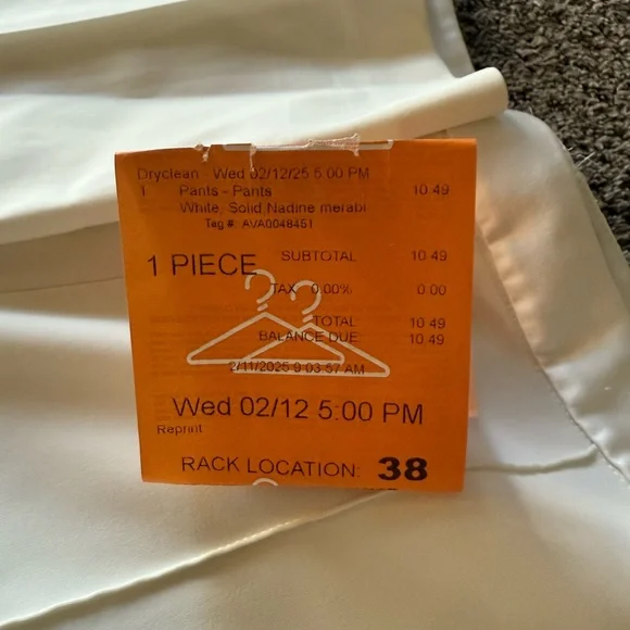 Nadine Merabi Charlotte White Pants - Picture 5 of 7